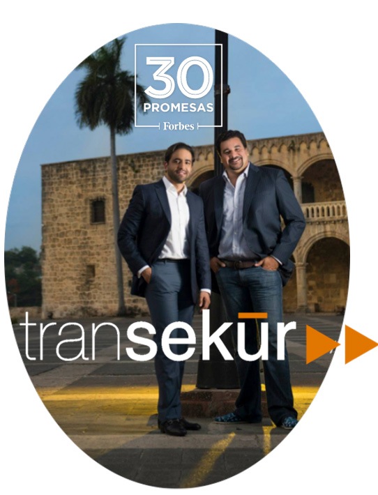 Ricardo Perez and Dan Guzman from Transekur, as shown in Forbes Magazine.