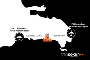 What airport do you fly into for Hilton La Romana or other Bayahibe Resorts?