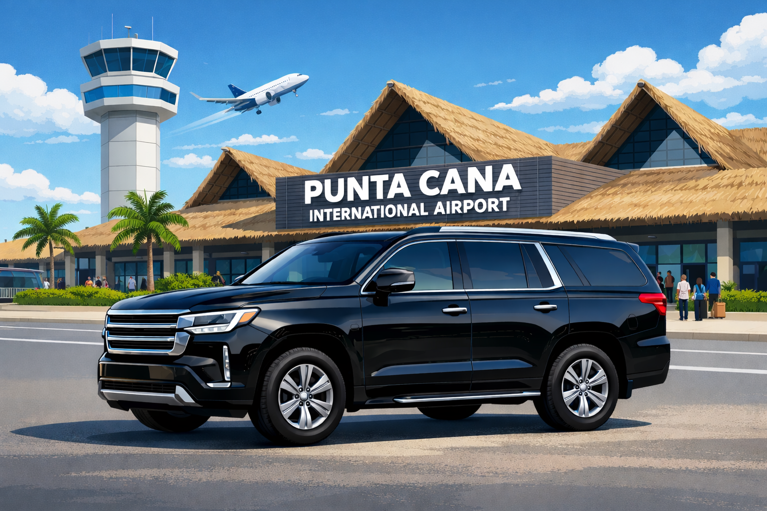 Safe and licensed transportation in Punta Cana with Transekur professional drivers.