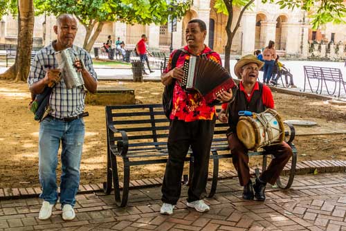 Concerts dans le quartier colonial de Saint-Domingue