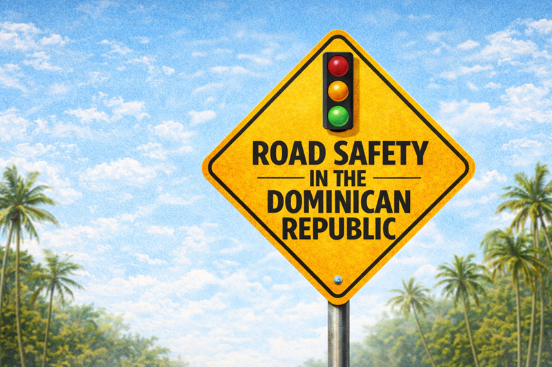 Road Safety in the Dominican Republic bg Premium Transekur vehicle providing safe and reliable airport transportation in Punta Cana.